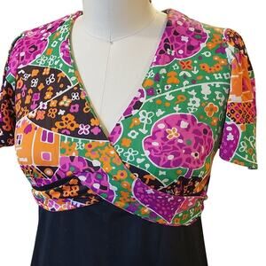 VTG 1970's maxi Festival dress Hippie core